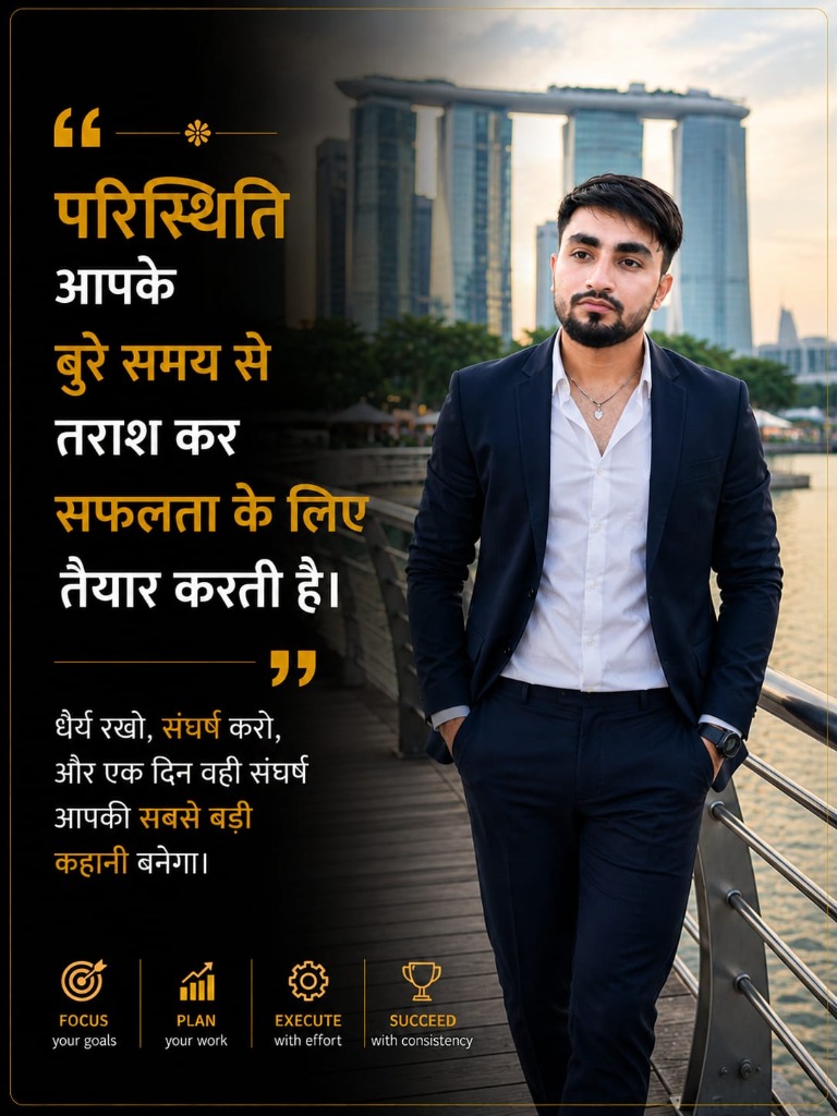Pranay Singapore Waterfront Poster